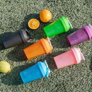 Bouteille de sport personnalisée avec logo, shaker à protéines 400 ml, sans BPA, pour la gym, cadeau, gourde de sport - Product Image 6