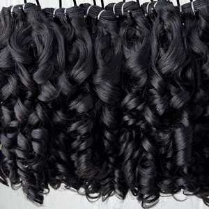 Extensiones de Cabello Humano Rizado y Voluminoso de Camboya, Cabello Virgen Natural, Suministro del Fabricante para Compradores Globales - Product Image 3