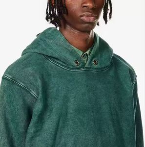 Nueva Llegada, Sudaderas con Capucha para Hombre, Invierno, Color Sólido, 100% Algodón, Impresión Personalizada, Servicio OEM, Alta Calidad, Ecológicas, Impermeables, Venta al Por Mayor - Product Image 5
