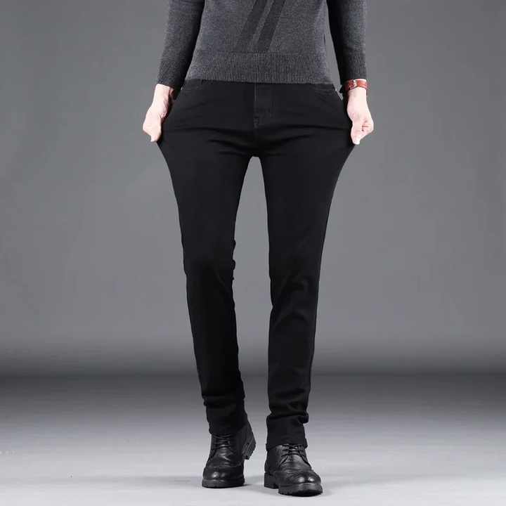 High Quality Breathable Man Jean Pant Premium Casual Straight Pants Custom Washed Denim Pants