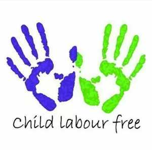 High Quality Natural Jute Denim Mix Rustic-Look Oval Area Rug Custom Size Living Room <b>Floor</b> Mat with Abstract Pattern - Product Image 3