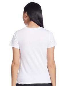 Camiseta de Jersey de Verano para Mujer, de Primera Calidad, Personalizada, Informal, Ajustada, Transpirable, con Estampado Sólido, OEM - Product Image 2