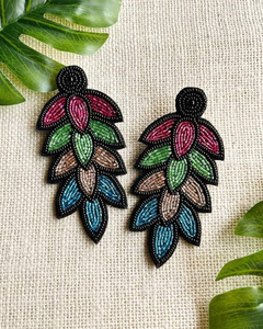 รองเท้าปักลายลูกปัดทำด้วยมือมีสไตล์น่ารักต่างหูดีไซน์ใหม่หรูหราแฟนซีสุดทันสมัยด้วยแฟชั่นเรืองแสง - Product Image 4