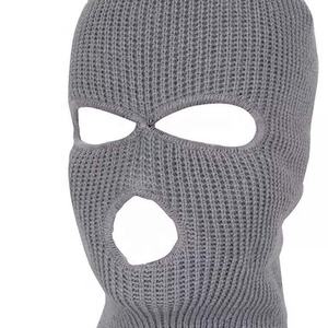 Cubierta de esquí Cubierta de cara completa de punto de 3 agujeros Cubierta de cara completa de punto cálido de invierno para adultos para deportes al aire libre - Product Image 2