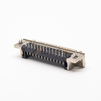 Conector SCSI para Montaje en PCB, 14, 26, 36, 50, 68, 100 Pines, 26P, 68P, Cable Hembra/Macho, Adaptador MDR HD R/A, 3M