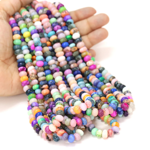 Cuentas Redondas de Ópalo Multicolor: Piedra Preciosa de Calidad AAA, 7-9 mm - Product Image 6