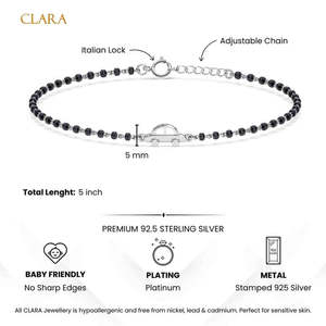 Pulsera de Plata Pura 925 para Bebés, Elegante y Duradera, Joyería Infantil - Product Image 4