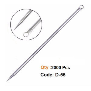 En gros Double Tête Haute Qualité Nail Cuticule Poussoir Cuticule En Acier Inoxydable Outils De Beauté Nail Art Poussoir Outil Poussoir - Product Image 1