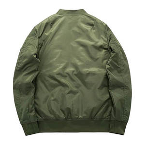 Blouson aviateur réversible léger Deux looks en un Blouson aviateur décontracté pour hommes - Product Image 4