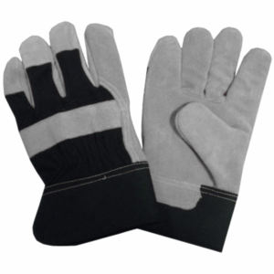 Guantes de trabajo de cuero dividido de piel de vaca de alta resistencia Forro de algodón Puño DE SEGURIDAD Resistencia al calor Certificado CE-Uso industrial Suave - Product Image 6