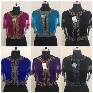 Dubai ปารีสปารีสลอนดอนโมรอคโค่ลูกปัดผ้ามือด้านบนทำงาน shrug เสื้อคาร์ดิแกนเสื้อสไตล์ปาร์ตี้ - Product Image 2