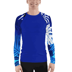 Vente en gros de rashguards pour hommes de qualité supérieure, couleur unie, vêtements de fitness, dernier design, UPF50, anti-UV, respirant, séchage rapide, imprimé - Product Image 3