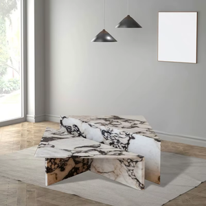 Muebles nórdicos Calcutta Zócalo Joyería Calacatta Viola Mármol Cubos Piedra Calacatta Viola Mármol Mesa auxiliar <span class=keywords><strong>Plin</strong></span> Tops - Product Image 4