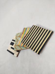 Posavasos de Resina de Madera Modernos y Ecológicos de Nuevo Diseño, Forma Cuadrada, Tamaño Personalizado, Alfombrillas para Beber para el Hogar y Restaurantes - Product Image 2