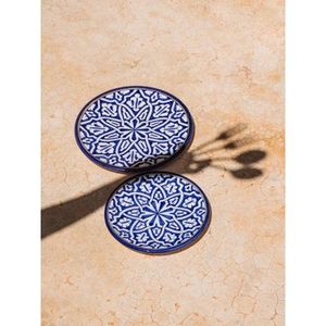 Bone Inlay designs artisanat tradition personnalisée Floral Table de chevet Cabinet Os Incrustation Table Meubles de salon de l'Inde - Product Image 1