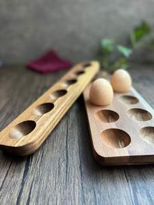SELECT SOPORTE DE HUEVOS DE MADERA DE ALTA CALIDAD PARA COCINA DE GRANJA y Uso en el mercado Utensilios de cocina Bandeja de huevos para Keed Egg Safe - Product Image 6
