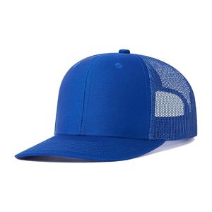 Gorra de malla de béisbol con estampado Digital de poliéster 100%, gorra de sublimación en blanco para camionero con bordado a mano, Cierre trasero con hebilla de Metal - Product Image 1