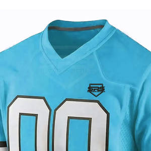 100% poliéster hecho a medida buen Material camiseta de fútbol americano de alta calidad a bajo precio camiseta de fútbol americano - Product Image 3