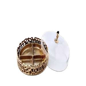 Bol de service tendance fait à la main pour le stockage de table d'affichage avec différentes formes et styles-pour les fruits secs de dattes de chocolat - Product Image 2