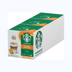 Cápsulas de Caramel Macchiato 127.8g con Cafeína, Chocolate y Azúcar para Venta al por Mayor para Cafeterías, Oficinas y Paquetes de Regalo - Product Image 1