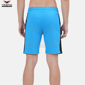 กางเกงขาสั้นลำลองผู้ชายทรงกลาง ระบายอากาศได้ดี กันยับ แห้งเร็ว ผลิตจากโพลีเอสเตอร์/คอตตอน บริการ OEM ผู้ผลิตจากปากีสถาน - Product Image 3