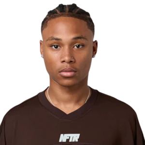 <b>Men</b> Oversized Football Jersey T-<b>Shirt</b> <b>Brown</b> Mesh Polyester Blend Streetwear Top with Large 55 Print Front Back - Product Image 5