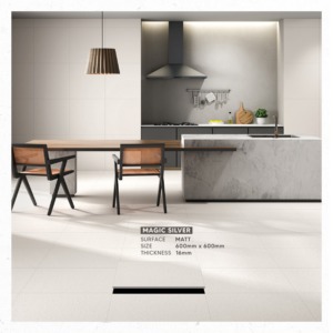 Azulejos de porcelana de cuerpo completo, piedra de cuarzo natural, 60x60 cm, India, Morbi, diseños únicos - Product Image 4