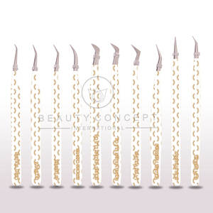 <b>Eyelash</b> Extension Tweezers with Colorful Handles Reduce Fatigue Improve Accuracy and Enhance Lash <b>Application</b> - Product Image 2