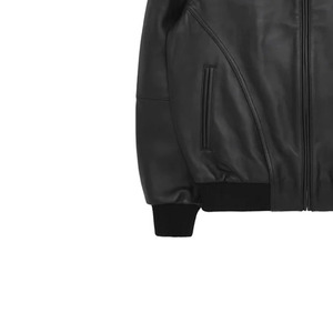 Men's Premium Best Price Winter Jacket Genuine Leather Windproof Waterproof <b>Plain</b> Dyed All Sizes Available - Product Image 6