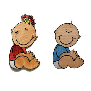 Top Vente Tissu Patch Brodé Sur Les Vêtements Patchs Brodés Personnalisés Badges 3D Bas Prix - Product Image 3