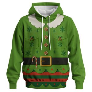 Sweat à capuche de Noël avec Sublimation Design Polyester Full Dye Sublimation Sweats à capuche pour hommes 100% Sweats à capuche en polyester - Product Image 1