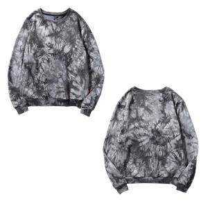 Trending <b>Tie</b> Dye Sweatshirt for <b>Men</b> Quick Dry Cotton Pullover Hoodies OEM Design Wholesale Price for Winter - Product Image 3