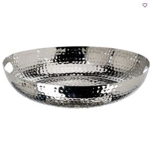 Plateaux de service ronds en acier inoxydable argenté, dernier design, pour chocolats, desserts, plats sucrés - Product Image 4