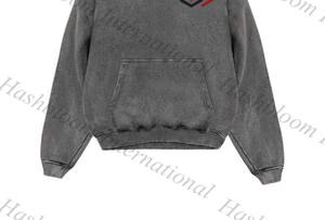 เสื้อสเวตเตอร์มีฮู้ดผ้าฝ้ายโพลีเอสเตอร์ระบายอากาศได้ดีสำหรับผู้ชาย100% ปกติผ้าถักย้อมสีล้วนสำหรับฤดูหนาว - Product Image 6