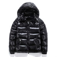 Veste d'hiver pour homme, nouvelle collection, style streetwear, matelassée, col montant, épaisse, imperméable, respirante, à capuche, réversible et écologique, vente en gros