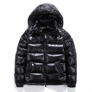 Wholesale New Men's <b>Winter</b> Puffer Stand Collar Thick <b>Waterproof</b> Breathable Hooded Reversible Eco-Friendly High Street <b>Jacket</b> - Product Image 1