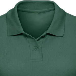 เสื้อเชิ้ตผู้หญิงสไตล์อังกฤษทรงเข้ารูปสีขาว ผ้าถักนิตติ้ง 100% ผ้าฝ้าย ระบายอากาศได้ดี เป็นมิตรกับสิ่งแวดล้อม ปักลายด้านหน้า - Product Image 2