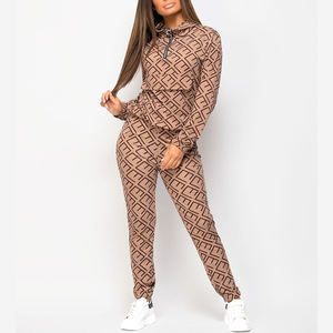 Chándal Deportivo Transpirable para Mujer, 100% Algodón, Informal, Invierno, Forro Polar Sólido, Lavable, Secado Rápido, Estilo Moderno - Product Image 3