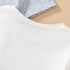 Logotipo personalizado de impresión de manga corta al por mayor niñas entrenamiento transpirable camiseta niñas logotipos personalizados camiseta - Product Image 5