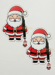 Nuevas Palas Acrílicas Personalizadas y Ecológicas para Navidad con Soporte Magnético para Pinzas de Extensión de Pestañas - Product Image 3