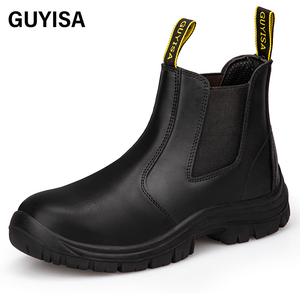 GUYISA Industrial Professional <span class=keywords><strong>S1</strong></span> Botas DE SEGURIDAD protectoras Trabajo de taller antiestático Bota de trabajo con punta de acero - Product Image 1