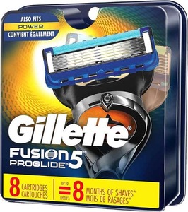 Gillette Razor Fusion5 Proglide 5 unids/pack 4 paquetes/caja 5 cajas/caja para cara cuerpo Bikini axilas Vietnam al por mayor - Product Image 4