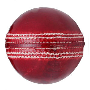 Pelota de Cricket de Cuero Puro para Exteriores, Pelota Personalizada de Grado Duro, Color Rojo, Última Llegada - Product Image 6