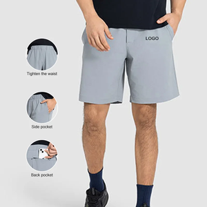 Men's S-XXL Summer Casual Gym Workout <b>Shorts</b> Breathable Zipper Lightweight Quick Dry Elastic Waist Closure Athletic Pockets - Product Image 5