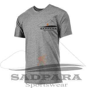 เสื้อยืดผู้ชายผ้าคอตตอน100% ประสิทธิภาพสูงแห้งเร็วระบายอากาศดีสำหรับยิมเสื้อกล้ามฟิตเนสเสื้อใส่โลโก้ได้ตามต้องการ - Product Image 4