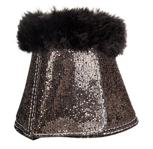 Low OEM Equestrian Horse-Riding Glitter Bell Boots Customizable All Colors Wholesale Western Style Horse Boots - Product Image 5