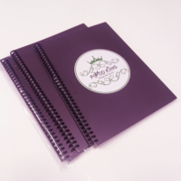 Buku Menu Plastik PVC Tahan Air dengan Pencetakan UV Digital Ukuran Dapat Disesuaikan Logo Kustom untuk Kartu Menu Restoran-Weima Display