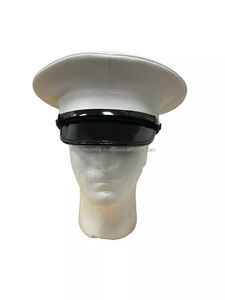 Casquette blanche uniforme de haute qualité avec insigne de lingot casquettes en gros Epeaked prix bon marché personnalisé à vendre - Product Image 4
