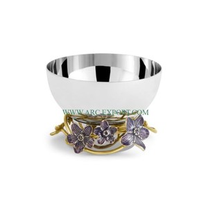 Padrão Designer Moderno Alumínio <span class=keywords><strong>Multi</strong></span> Color Unique New Arrival Tigela Decorativa Melhor Qualidade Grande Tamanho Home Decor Food <span class=keywords><strong>Bowls</strong></span>