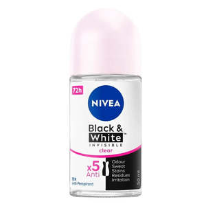 นีเวีย อินวิซิเบิ้ล เคลียร์ โรลออน แบล็ค แอนด์ ไวท์ 50 มล. - Product Image 1